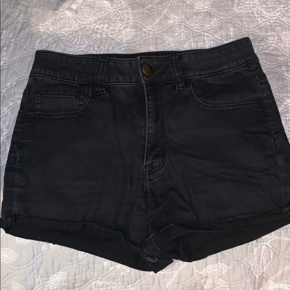 Black shorts